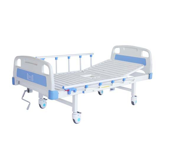 E19A單搖便孔護(hù)理床（輪、護(hù)欄） 