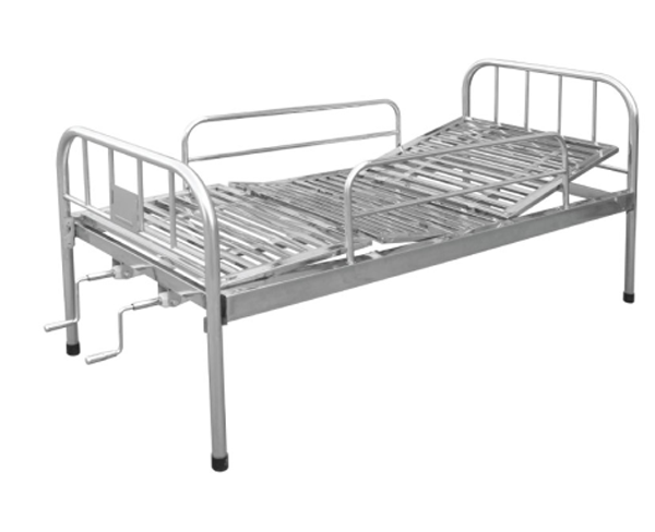 E17全不銹鋼病床(全不銹鋼、雙搖）